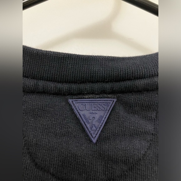 Guess Men’s Black Sweatshirt Size M - Picture 7 of 8